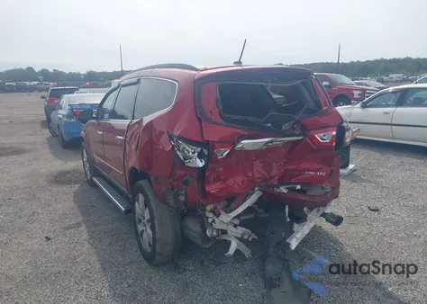 2014 Chevrolet Traverse Ltz z USA, uszkodzony, nr VIN 1GNKVJKD6EJ214287